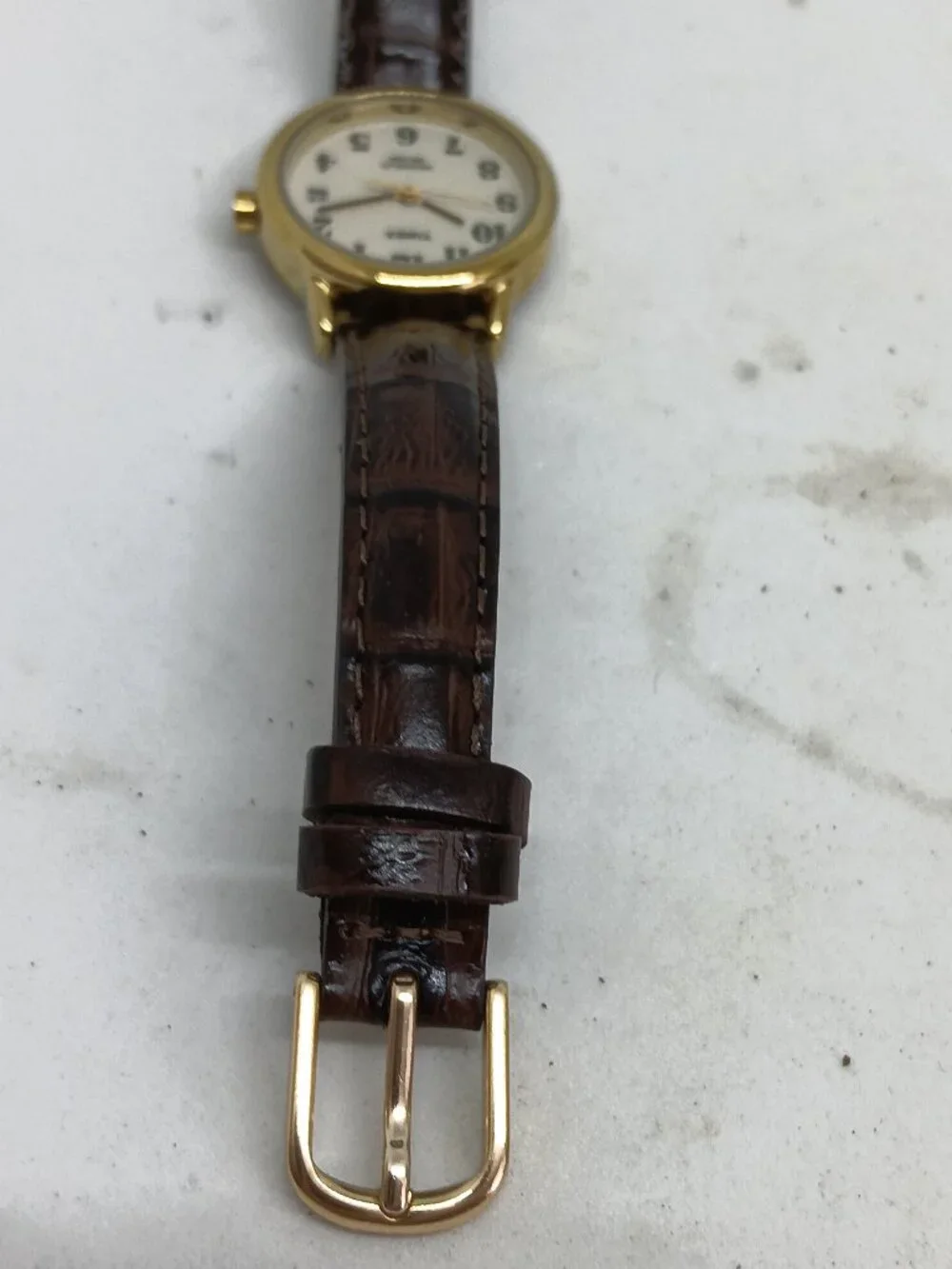 Timex Indiglo Easy Reader T20071 Women's 25mm Japanese Quartz Watch NEW BATT